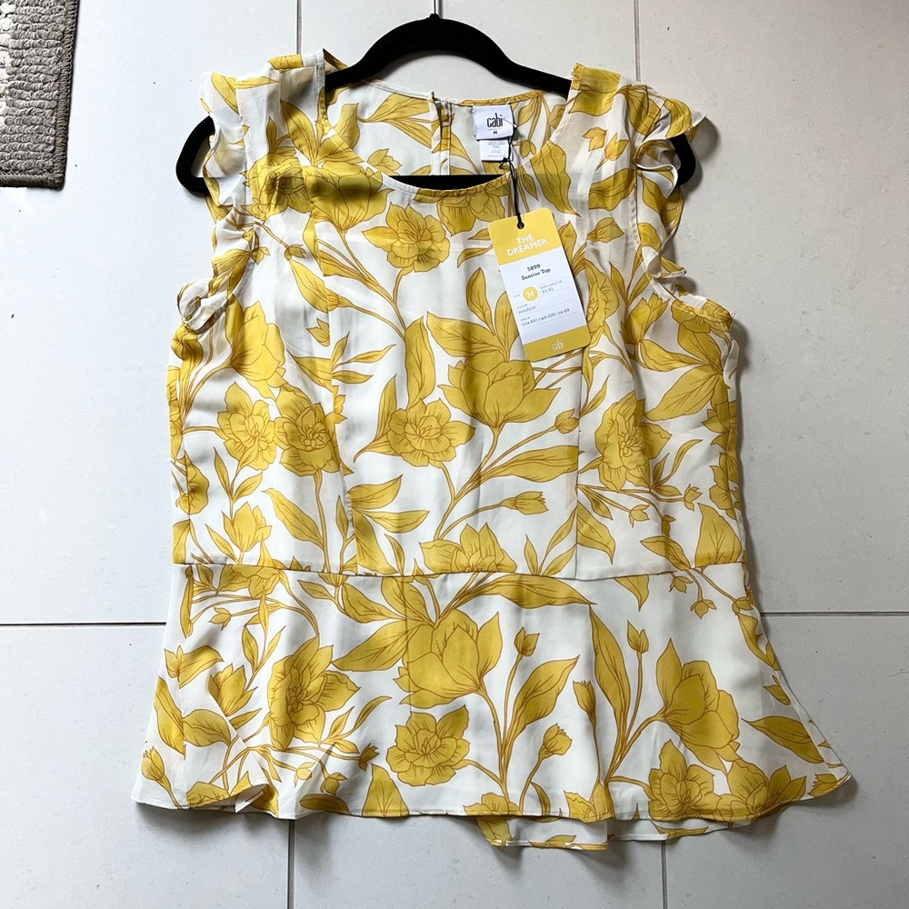 Cabi short sleeve blouse